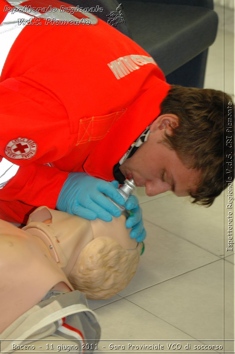 Baceno - 11 giugno 2011 - Gara Provinciale VCO di soccorso -  Croce Rossa Italiana - Ispettorato Regionale Volontari del Soccorso Piemonte