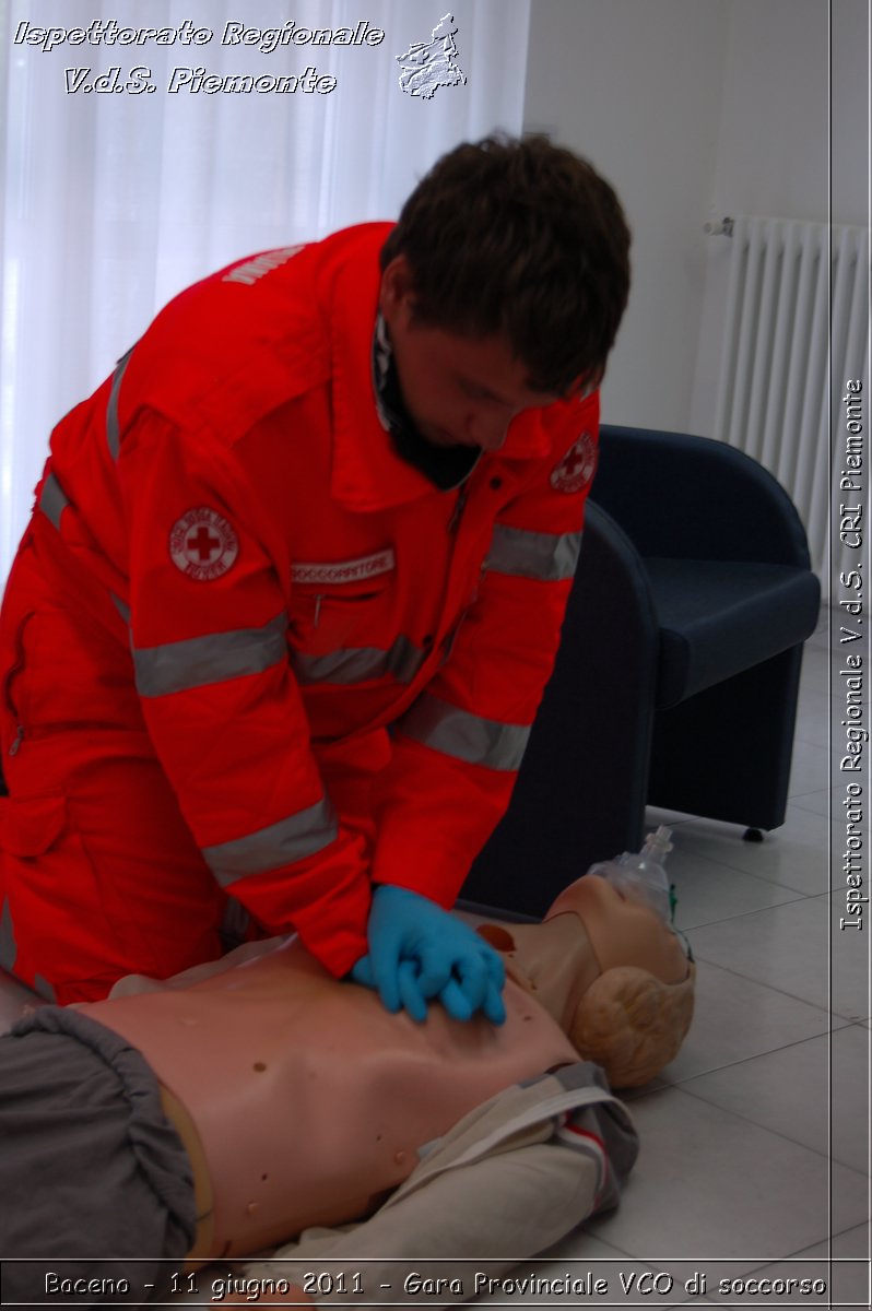 Baceno - 11 giugno 2011 - Gara Provinciale VCO di soccorso -  Croce Rossa Italiana - Ispettorato Regionale Volontari del Soccorso Piemonte