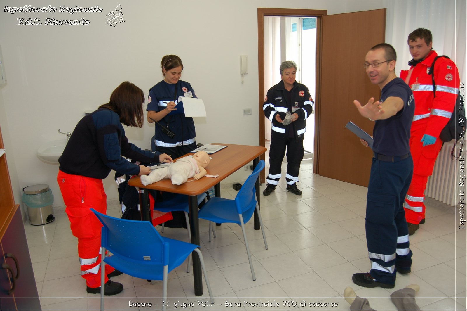 Baceno - 11 giugno 2011 - Gara Provinciale VCO di soccorso -  Croce Rossa Italiana - Ispettorato Regionale Volontari del Soccorso Piemonte