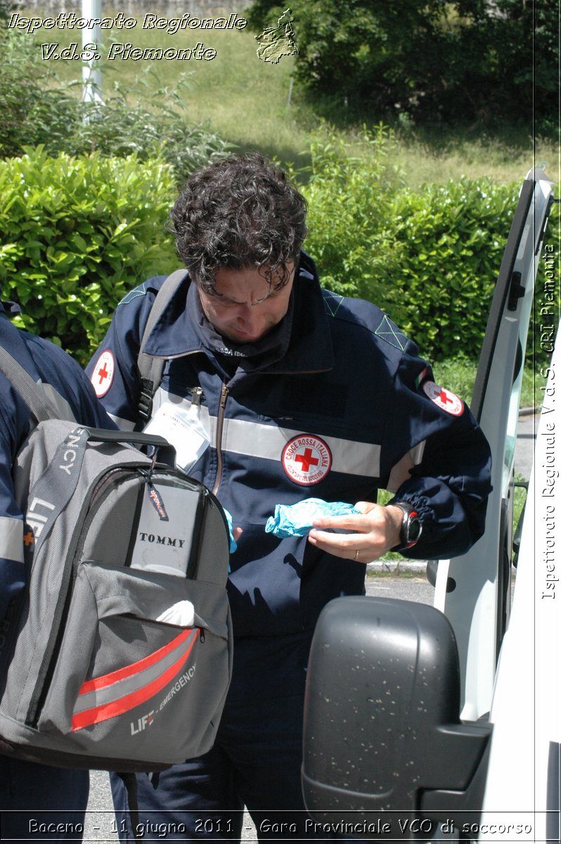 Baceno - 11 giugno 2011 - Gara Provinciale VCO di soccorso -  Croce Rossa Italiana - Ispettorato Regionale Volontari del Soccorso Piemonte