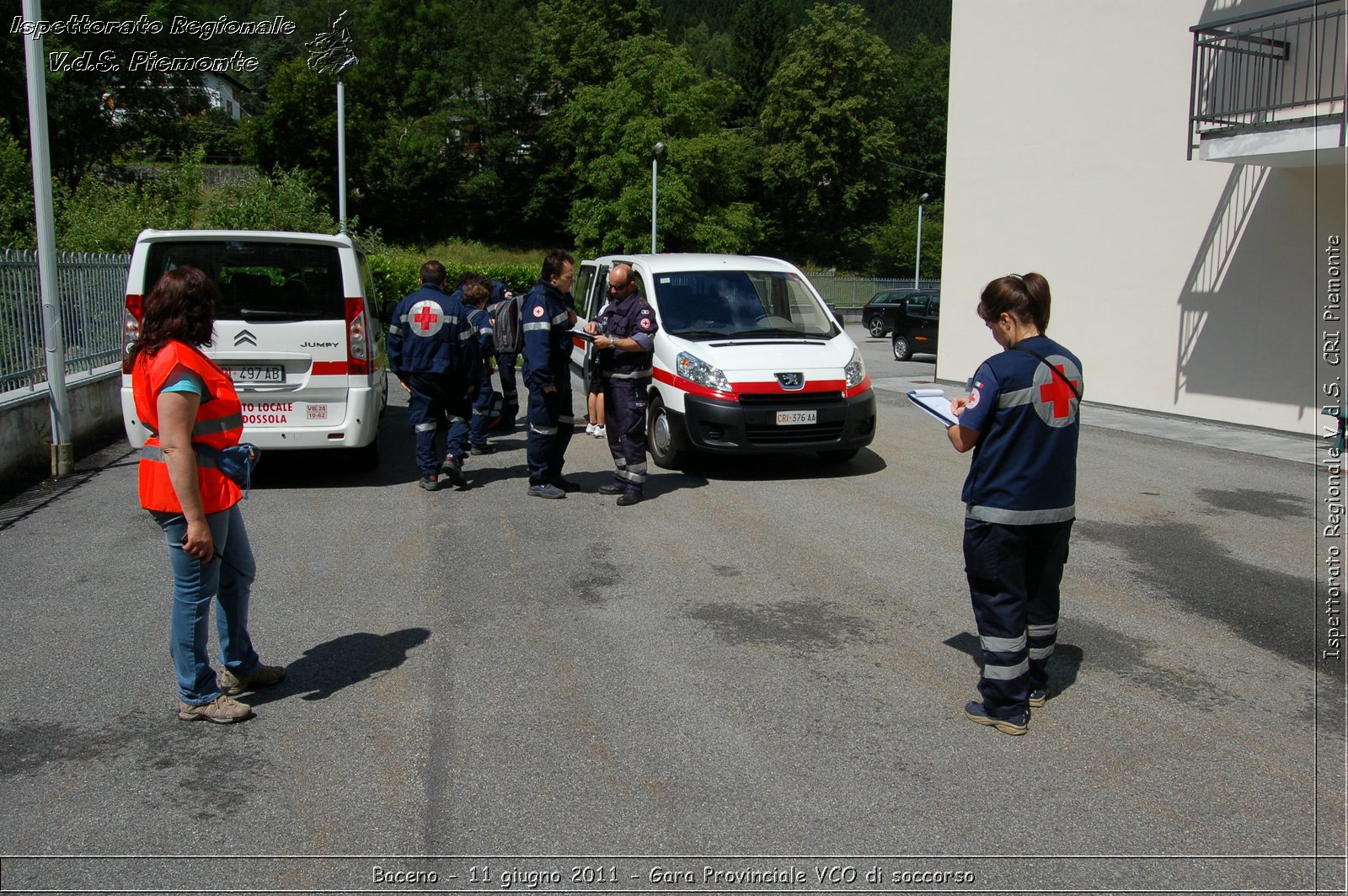 Baceno - 11 giugno 2011 - Gara Provinciale VCO di soccorso -  Croce Rossa Italiana - Ispettorato Regionale Volontari del Soccorso Piemonte