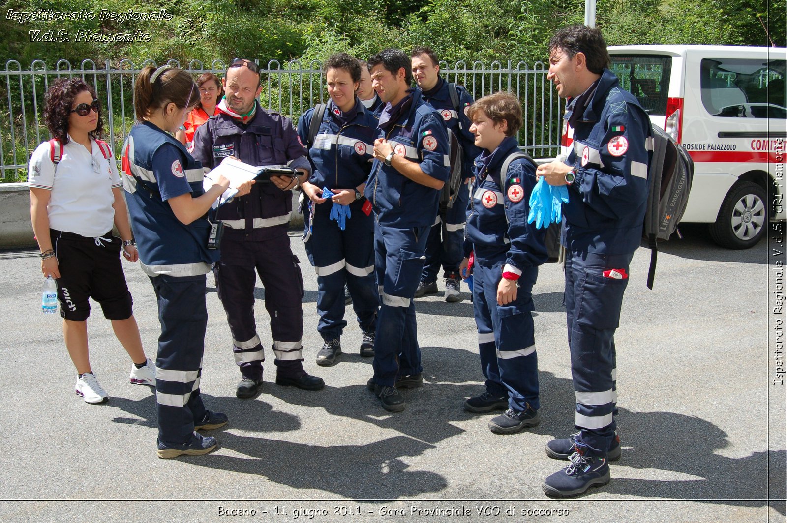 Baceno - 11 giugno 2011 - Gara Provinciale VCO di soccorso -  Croce Rossa Italiana - Ispettorato Regionale Volontari del Soccorso Piemonte