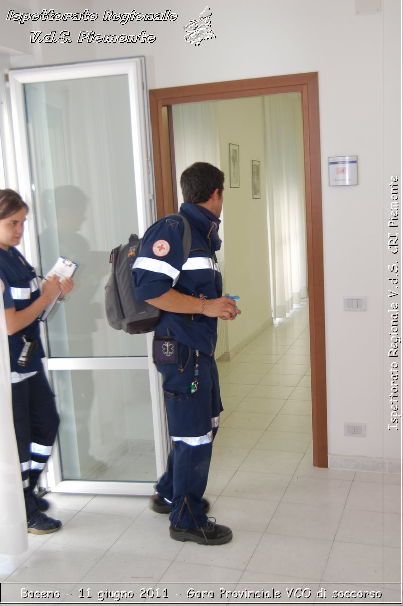 Baceno - 11 giugno 2011 - Gara Provinciale VCO di soccorso -  Croce Rossa Italiana - Ispettorato Regionale Volontari del Soccorso Piemonte