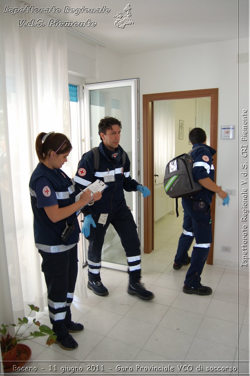 Baceno - 11 giugno 2011 - Gara Provinciale VCO di soccorso -  Croce Rossa Italiana - Ispettorato Regionale Volontari del Soccorso Piemonte