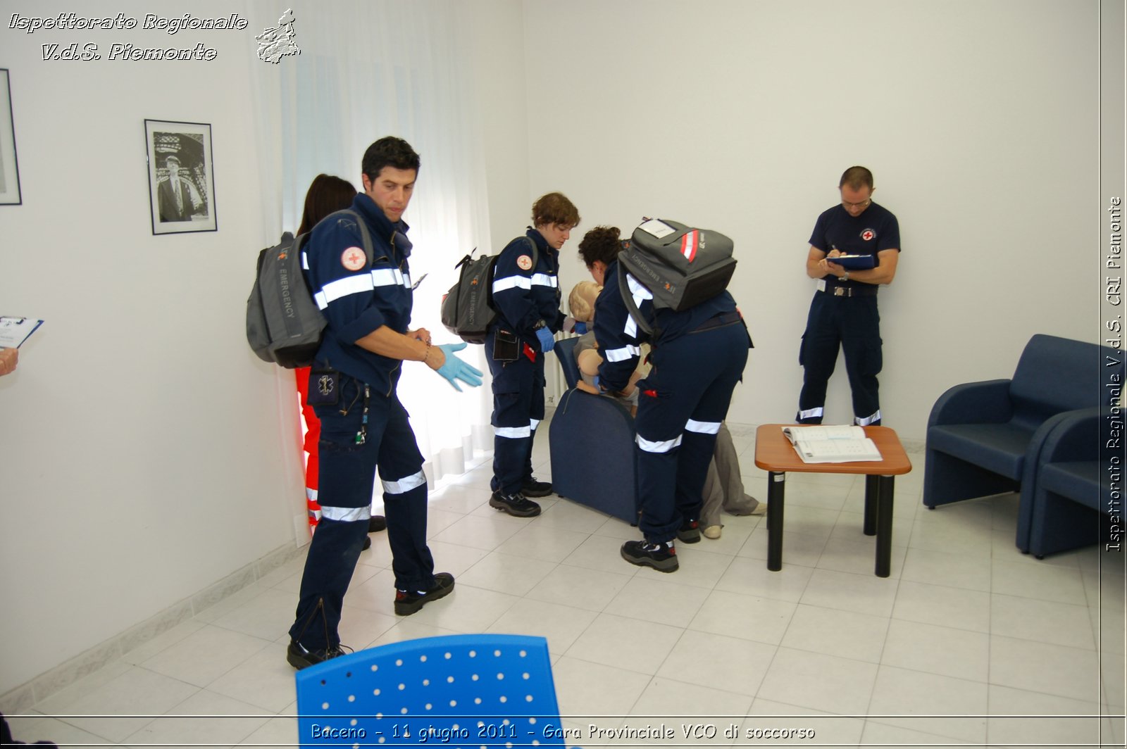 Baceno - 11 giugno 2011 - Gara Provinciale VCO di soccorso -  Croce Rossa Italiana - Ispettorato Regionale Volontari del Soccorso Piemonte