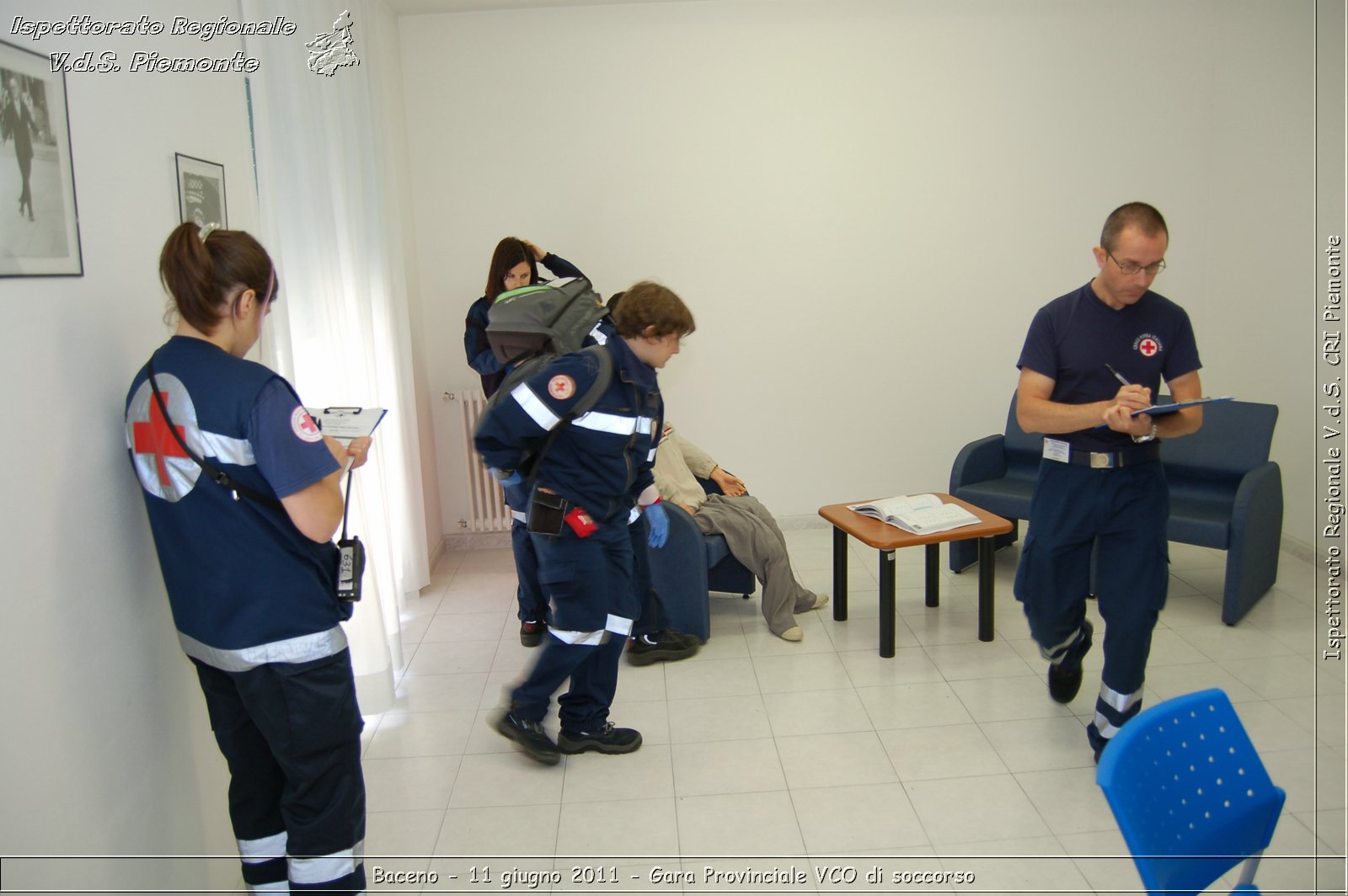 Baceno - 11 giugno 2011 - Gara Provinciale VCO di soccorso -  Croce Rossa Italiana - Ispettorato Regionale Volontari del Soccorso Piemonte