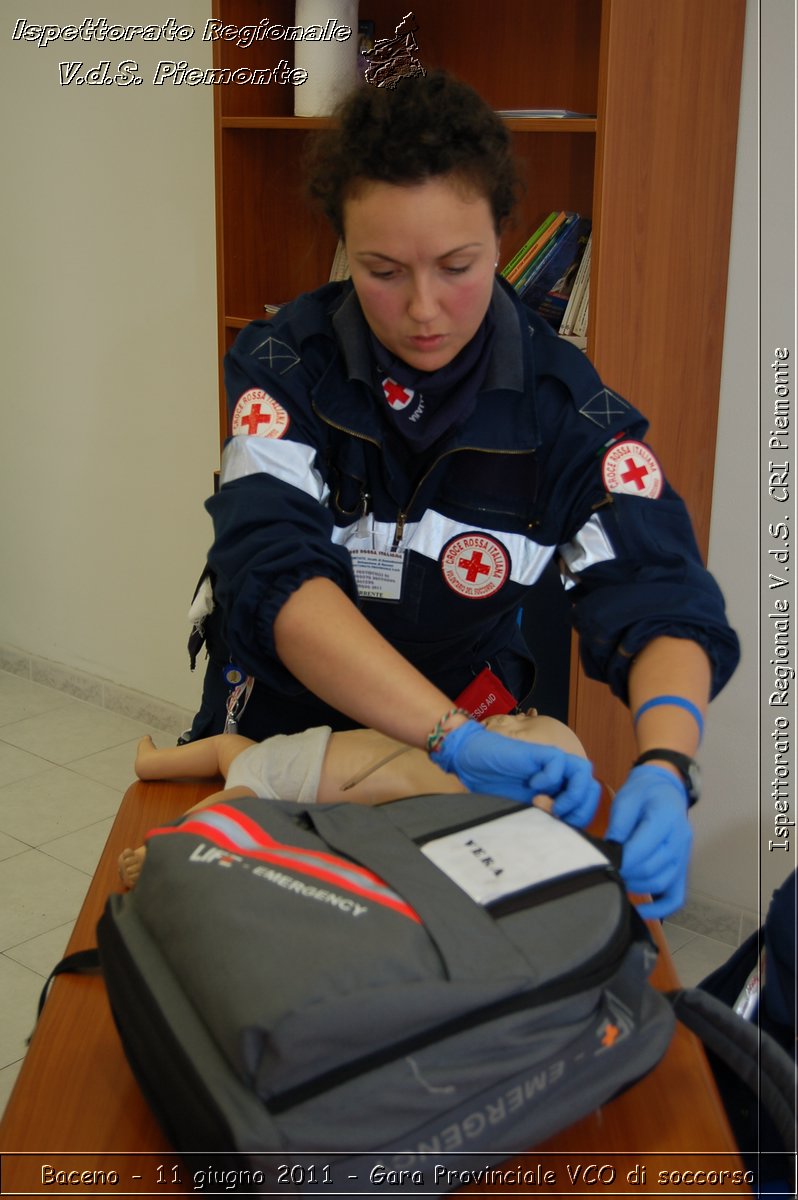 Baceno - 11 giugno 2011 - Gara Provinciale VCO di soccorso -  Croce Rossa Italiana - Ispettorato Regionale Volontari del Soccorso Piemonte