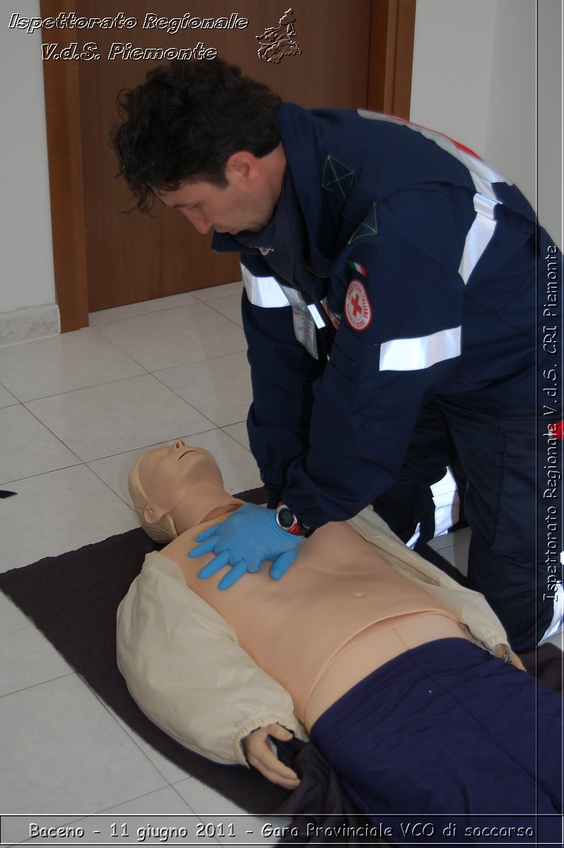 Baceno - 11 giugno 2011 - Gara Provinciale VCO di soccorso -  Croce Rossa Italiana - Ispettorato Regionale Volontari del Soccorso Piemonte