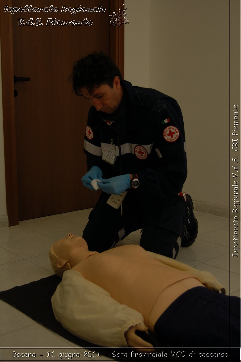 Baceno - 11 giugno 2011 - Gara Provinciale VCO di soccorso -  Croce Rossa Italiana - Ispettorato Regionale Volontari del Soccorso Piemonte