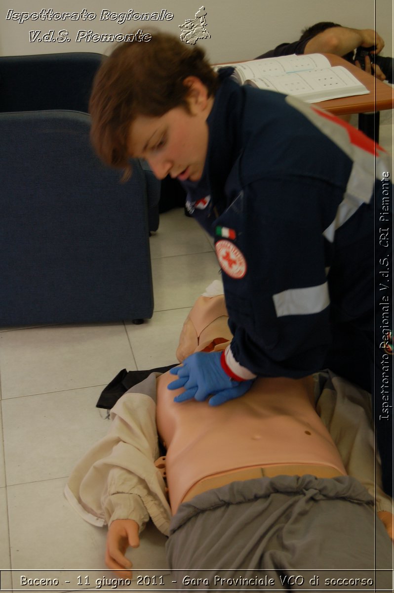 Baceno - 11 giugno 2011 - Gara Provinciale VCO di soccorso -  Croce Rossa Italiana - Ispettorato Regionale Volontari del Soccorso Piemonte