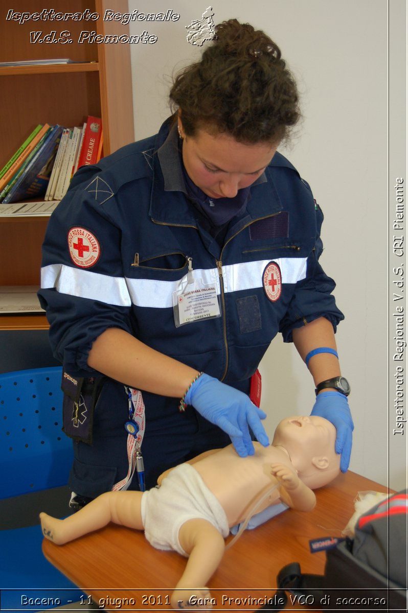 Baceno - 11 giugno 2011 - Gara Provinciale VCO di soccorso -  Croce Rossa Italiana - Ispettorato Regionale Volontari del Soccorso Piemonte