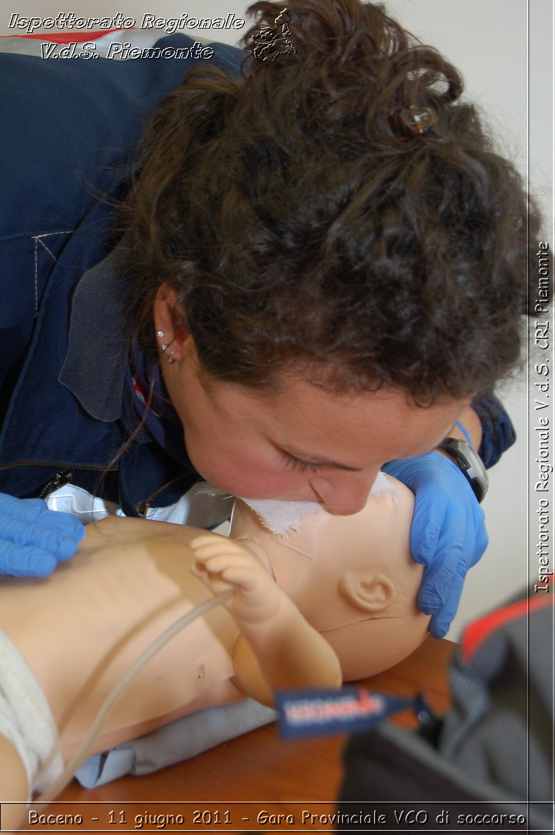 Baceno - 11 giugno 2011 - Gara Provinciale VCO di soccorso -  Croce Rossa Italiana - Ispettorato Regionale Volontari del Soccorso Piemonte