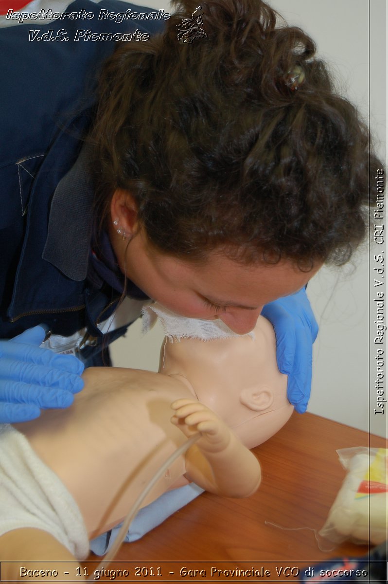 Baceno - 11 giugno 2011 - Gara Provinciale VCO di soccorso -  Croce Rossa Italiana - Ispettorato Regionale Volontari del Soccorso Piemonte