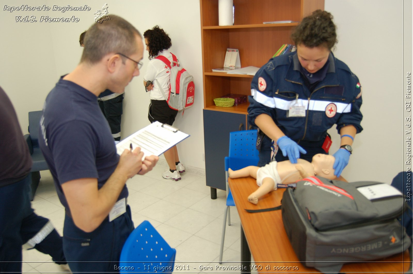 Baceno - 11 giugno 2011 - Gara Provinciale VCO di soccorso -  Croce Rossa Italiana - Ispettorato Regionale Volontari del Soccorso Piemonte