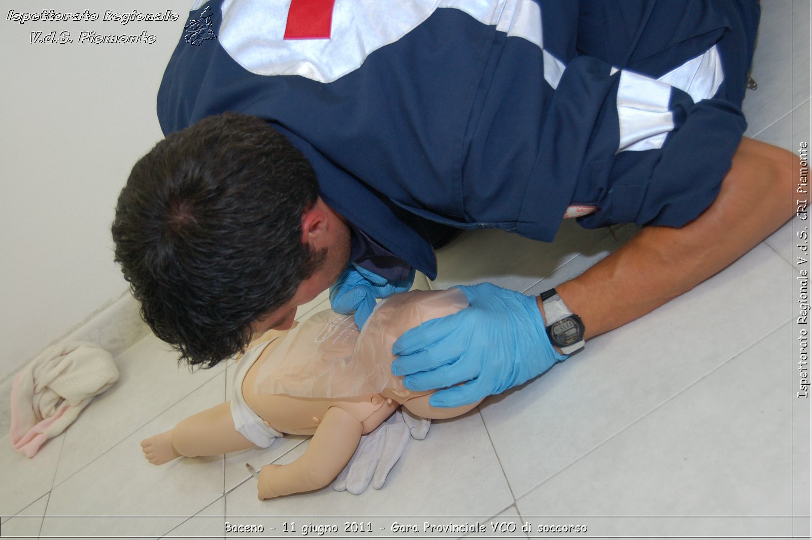 Baceno - 11 giugno 2011 - Gara Provinciale VCO di soccorso -  Croce Rossa Italiana - Ispettorato Regionale Volontari del Soccorso Piemonte