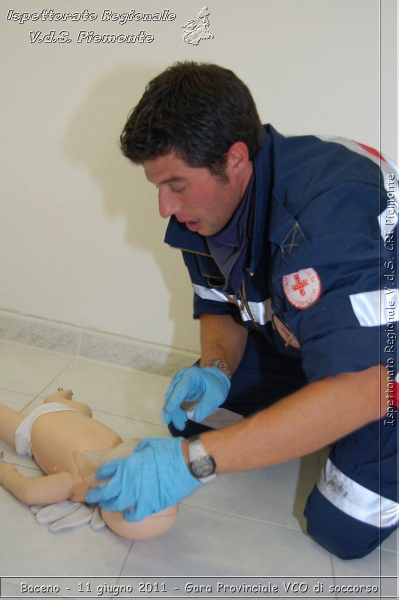 Baceno - 11 giugno 2011 - Gara Provinciale VCO di soccorso -  Croce Rossa Italiana - Ispettorato Regionale Volontari del Soccorso Piemonte