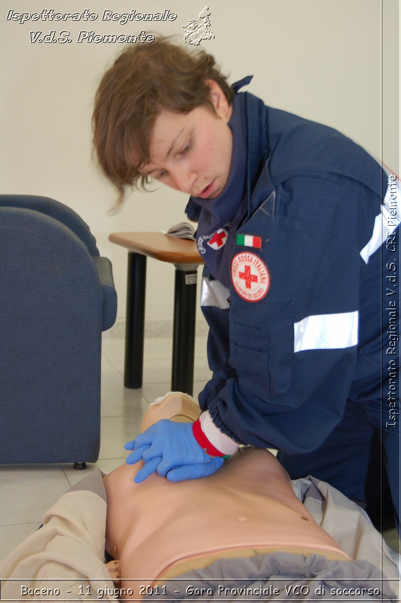 Baceno - 11 giugno 2011 - Gara Provinciale VCO di soccorso -  Croce Rossa Italiana - Ispettorato Regionale Volontari del Soccorso Piemonte