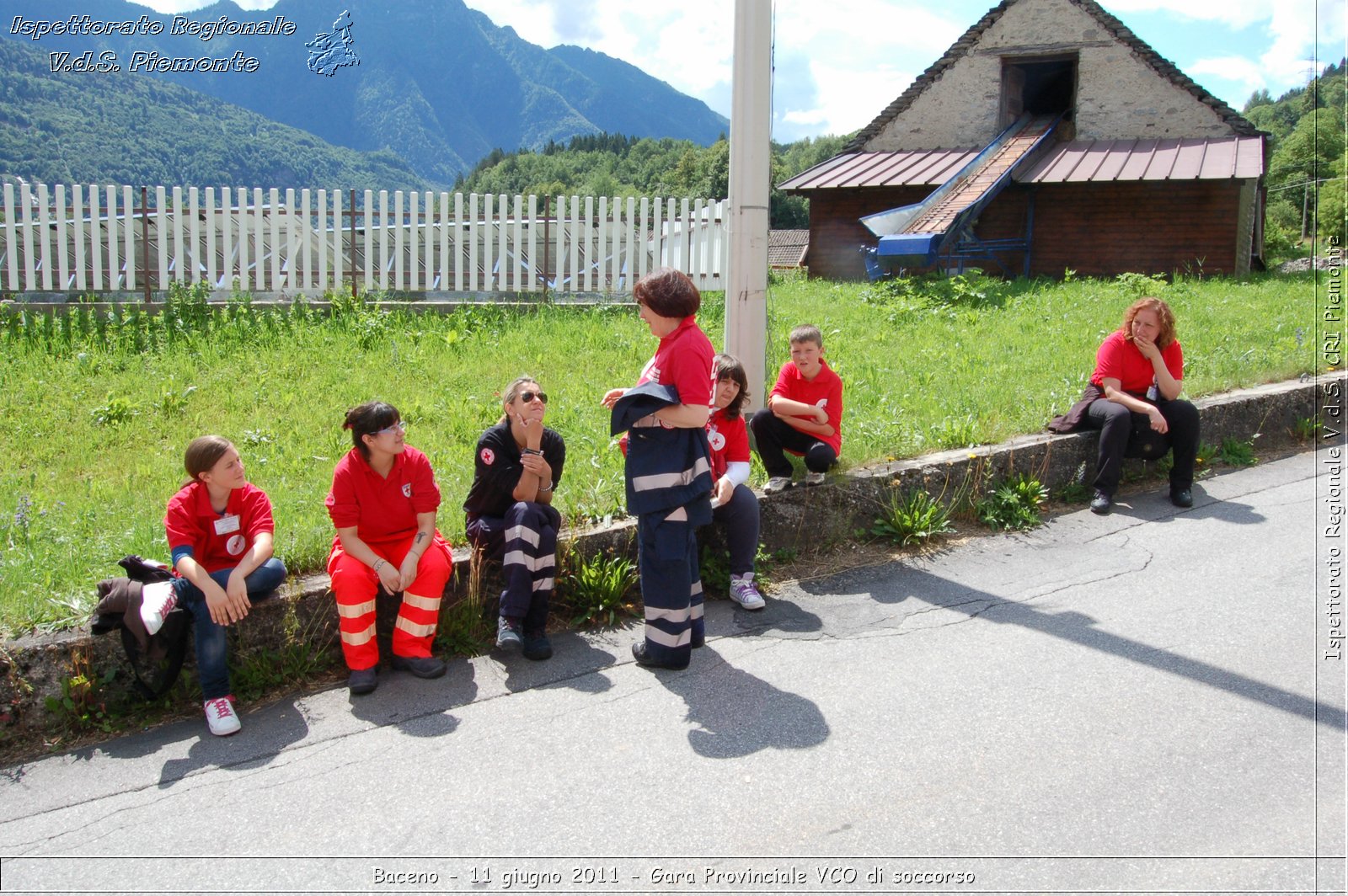 Baceno - 11 giugno 2011 - Gara Provinciale VCO di soccorso -  Croce Rossa Italiana - Ispettorato Regionale Volontari del Soccorso Piemonte