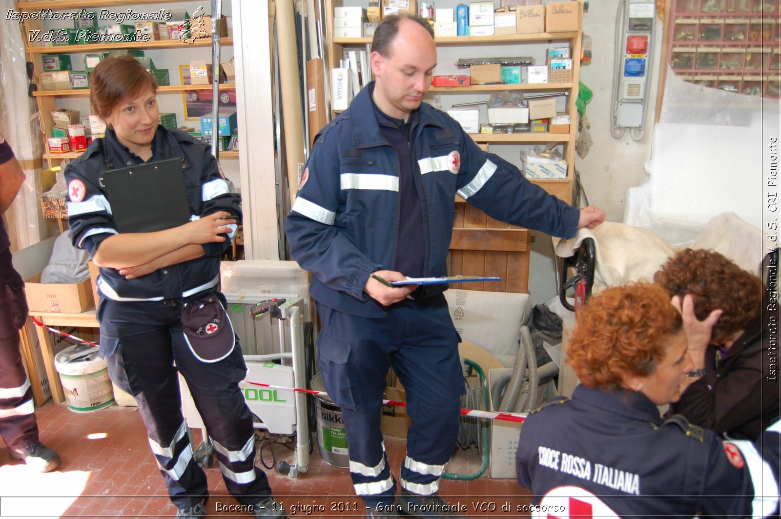 Baceno - 11 giugno 2011 - Gara Provinciale VCO di soccorso -  Croce Rossa Italiana - Ispettorato Regionale Volontari del Soccorso Piemonte