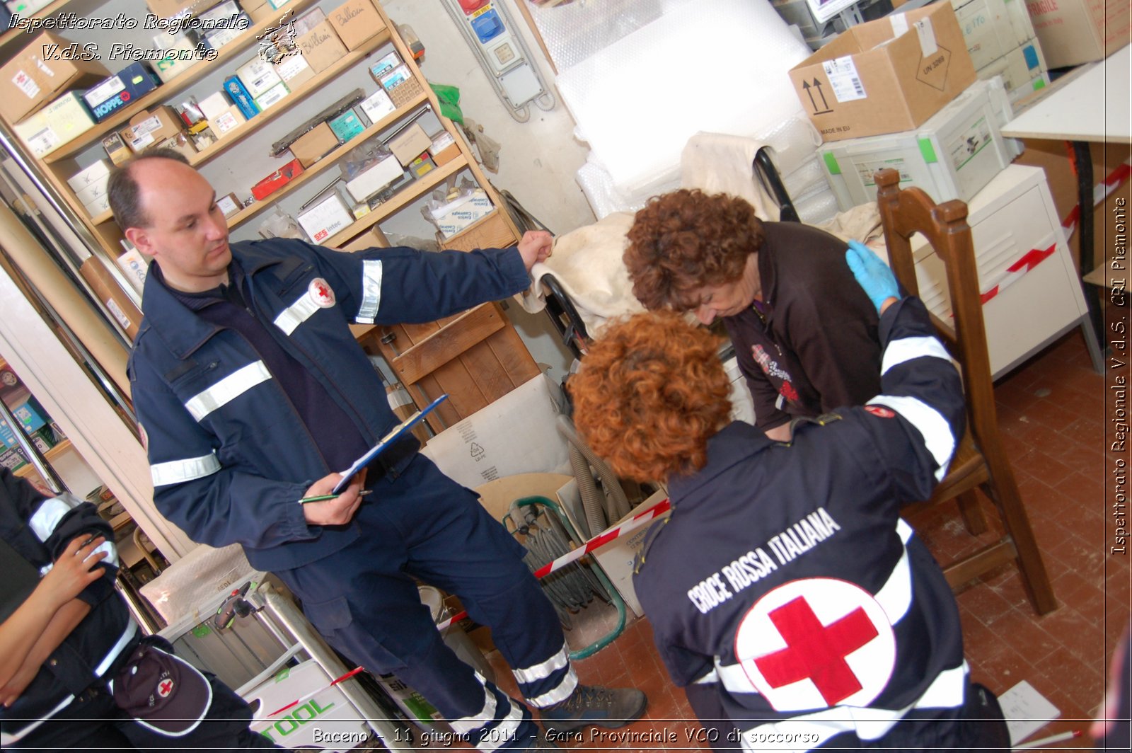 Baceno - 11 giugno 2011 - Gara Provinciale VCO di soccorso -  Croce Rossa Italiana - Ispettorato Regionale Volontari del Soccorso Piemonte