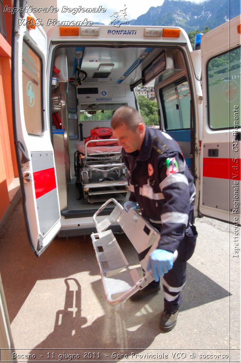 Baceno - 11 giugno 2011 - Gara Provinciale VCO di soccorso -  Croce Rossa Italiana - Ispettorato Regionale Volontari del Soccorso Piemonte