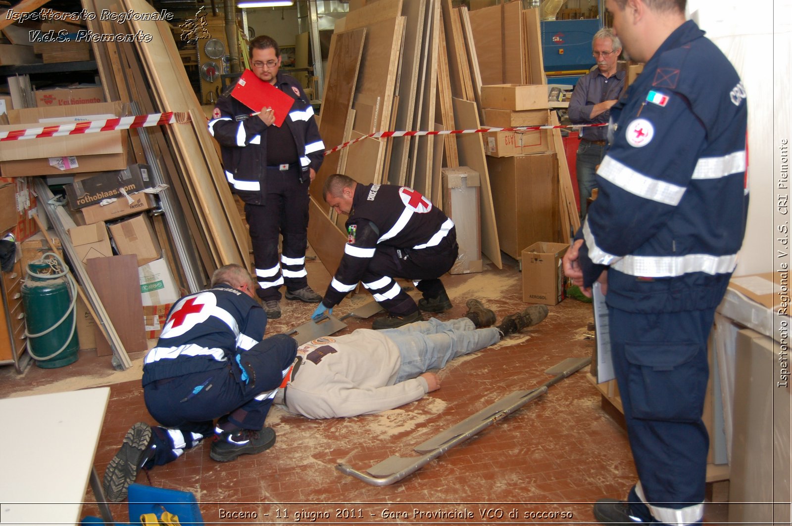 Baceno - 11 giugno 2011 - Gara Provinciale VCO di soccorso -  Croce Rossa Italiana - Ispettorato Regionale Volontari del Soccorso Piemonte