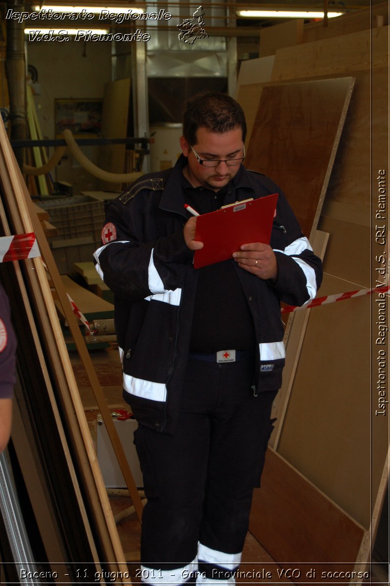 Baceno - 11 giugno 2011 - Gara Provinciale VCO di soccorso -  Croce Rossa Italiana - Ispettorato Regionale Volontari del Soccorso Piemonte