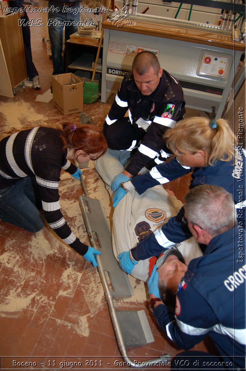 Baceno - 11 giugno 2011 - Gara Provinciale VCO di soccorso -  Croce Rossa Italiana - Ispettorato Regionale Volontari del Soccorso Piemonte