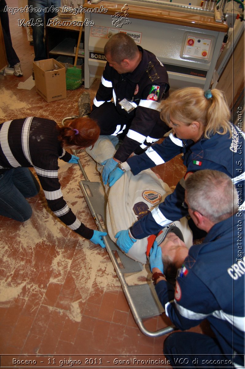 Baceno - 11 giugno 2011 - Gara Provinciale VCO di soccorso -  Croce Rossa Italiana - Ispettorato Regionale Volontari del Soccorso Piemonte