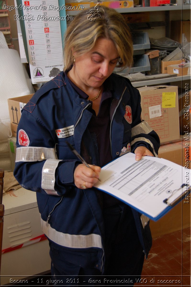 Baceno - 11 giugno 2011 - Gara Provinciale VCO di soccorso -  Croce Rossa Italiana - Ispettorato Regionale Volontari del Soccorso Piemonte