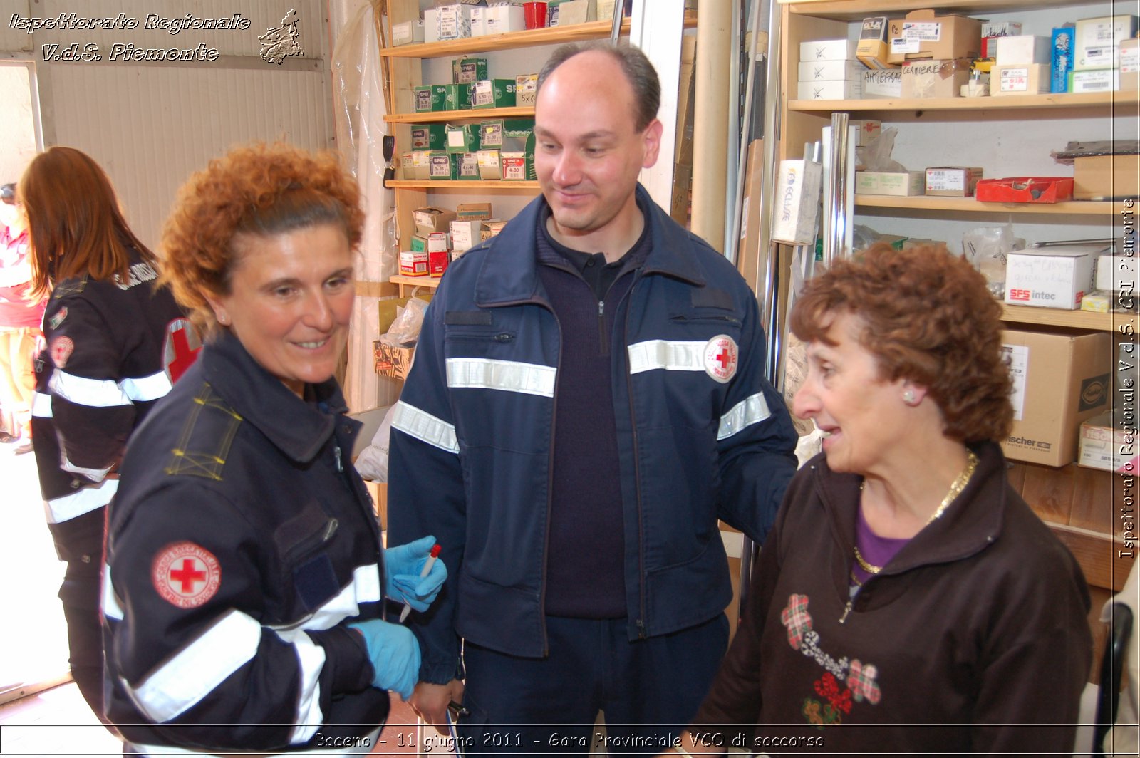 Baceno - 11 giugno 2011 - Gara Provinciale VCO di soccorso -  Croce Rossa Italiana - Ispettorato Regionale Volontari del Soccorso Piemonte