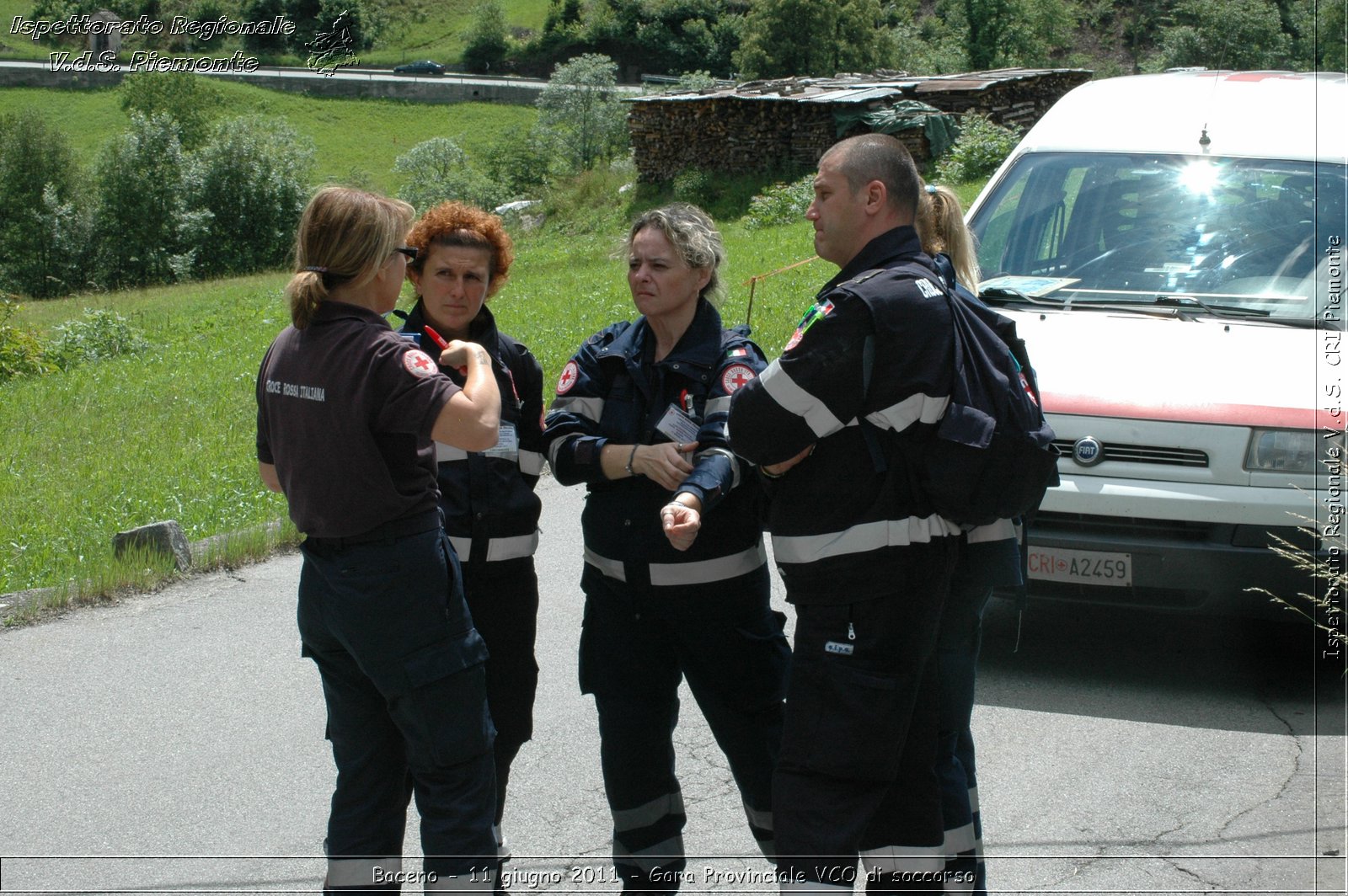 Baceno - 11 giugno 2011 - Gara Provinciale VCO di soccorso -  Croce Rossa Italiana - Ispettorato Regionale Volontari del Soccorso Piemonte