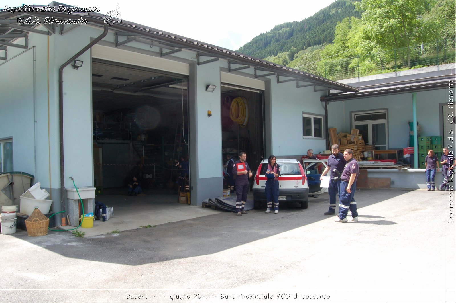 Baceno - 11 giugno 2011 - Gara Provinciale VCO di soccorso -  Croce Rossa Italiana - Ispettorato Regionale Volontari del Soccorso Piemonte