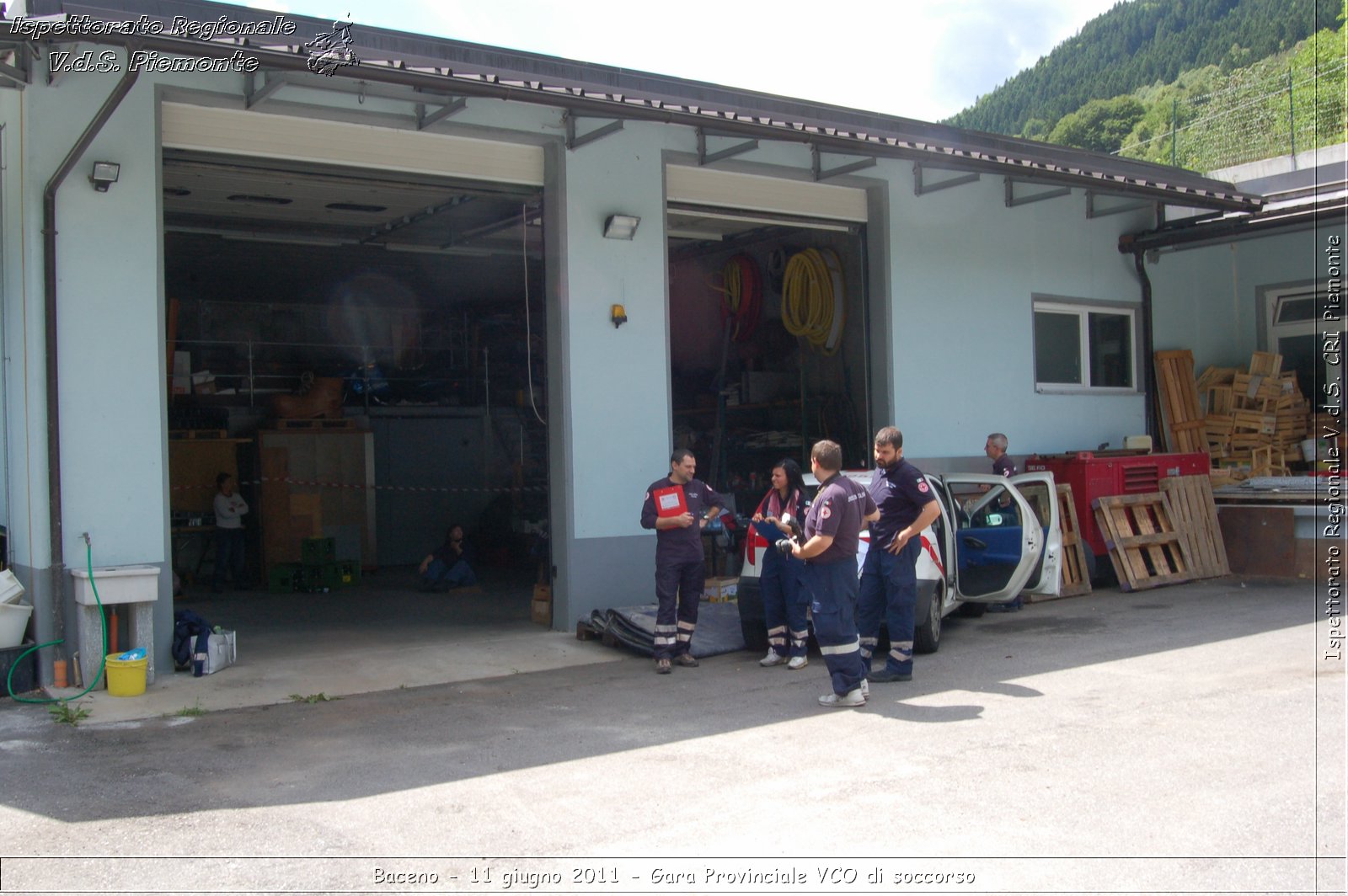 Baceno - 11 giugno 2011 - Gara Provinciale VCO di soccorso -  Croce Rossa Italiana - Ispettorato Regionale Volontari del Soccorso Piemonte