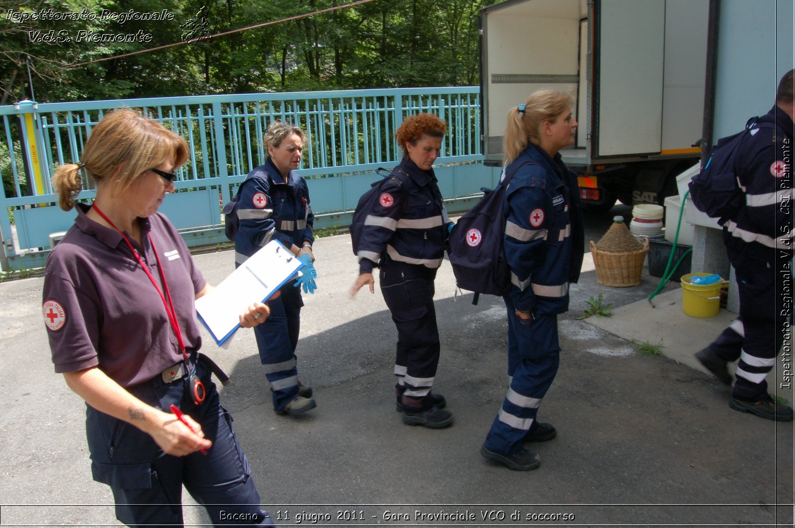 Baceno - 11 giugno 2011 - Gara Provinciale VCO di soccorso -  Croce Rossa Italiana - Ispettorato Regionale Volontari del Soccorso Piemonte