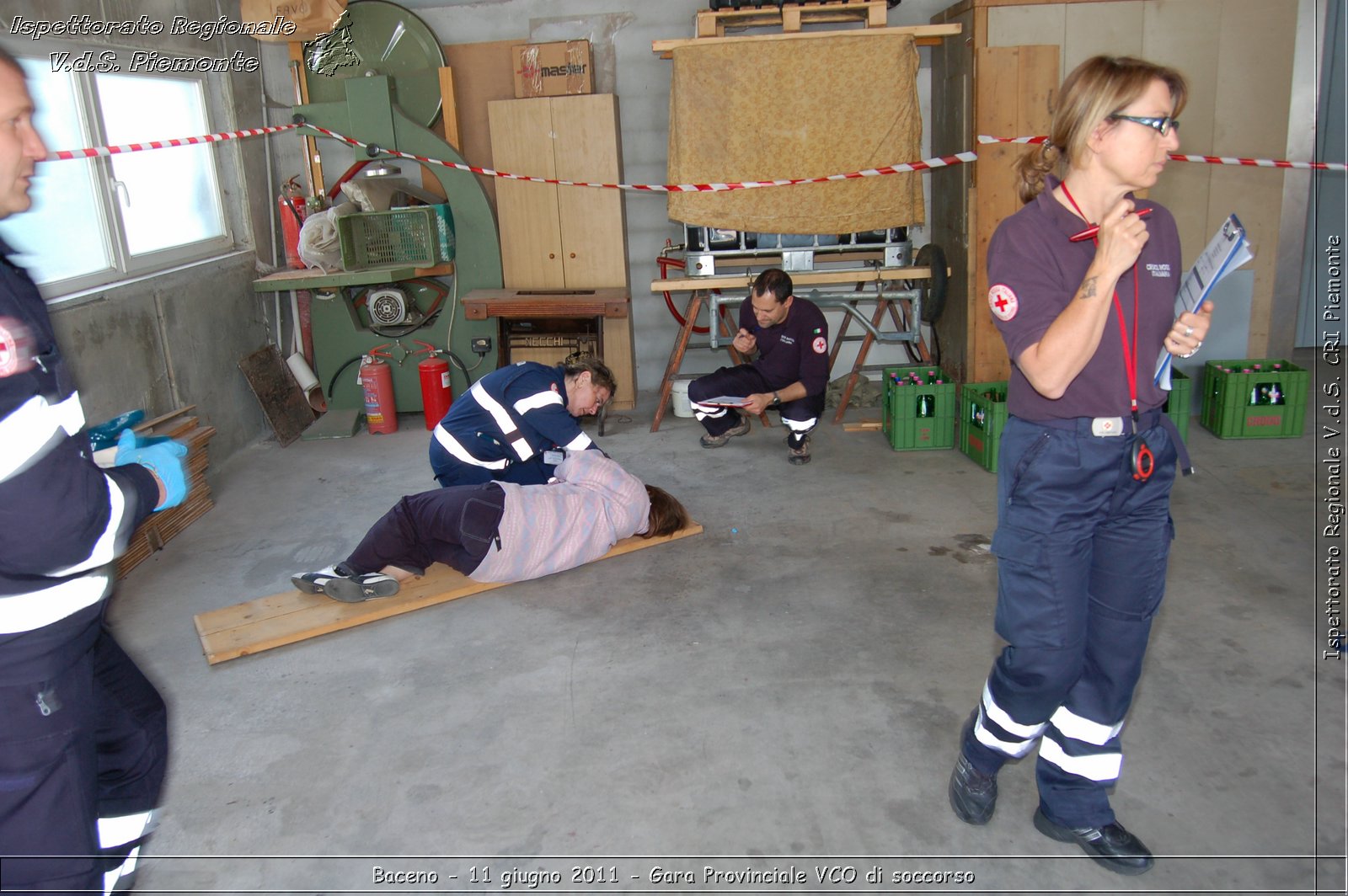 Baceno - 11 giugno 2011 - Gara Provinciale VCO di soccorso -  Croce Rossa Italiana - Ispettorato Regionale Volontari del Soccorso Piemonte