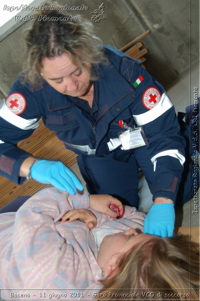 Baceno - 11 giugno 2011 - Gara Provinciale VCO di soccorso -  Croce Rossa Italiana - Ispettorato Regionale Volontari del Soccorso Piemonte