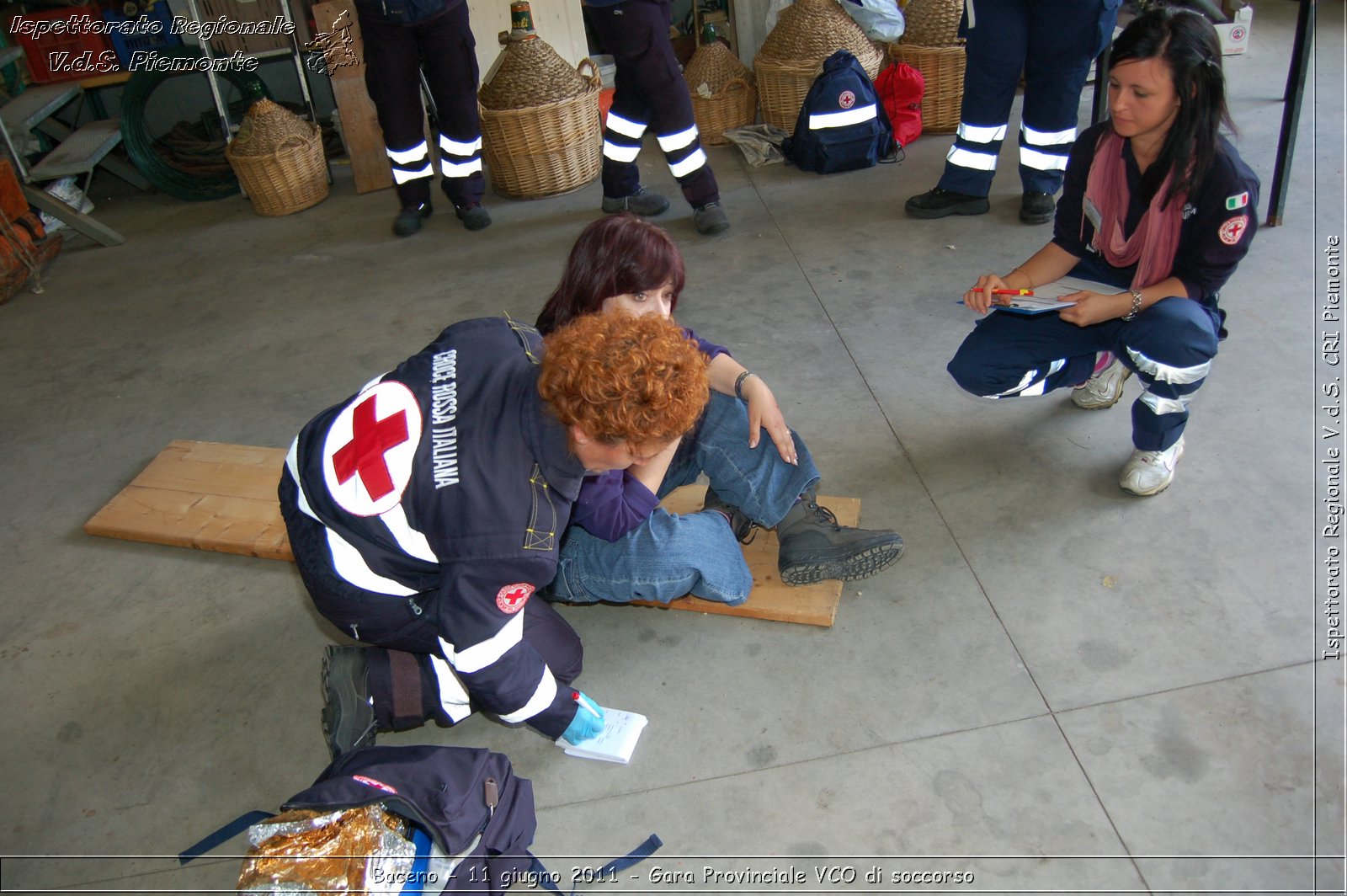 Baceno - 11 giugno 2011 - Gara Provinciale VCO di soccorso -  Croce Rossa Italiana - Ispettorato Regionale Volontari del Soccorso Piemonte