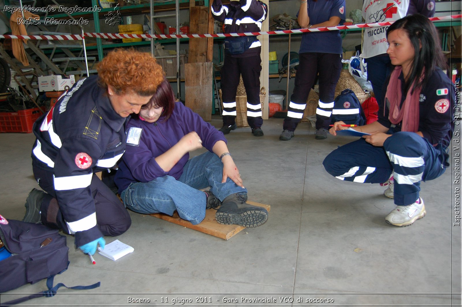 Baceno - 11 giugno 2011 - Gara Provinciale VCO di soccorso -  Croce Rossa Italiana - Ispettorato Regionale Volontari del Soccorso Piemonte