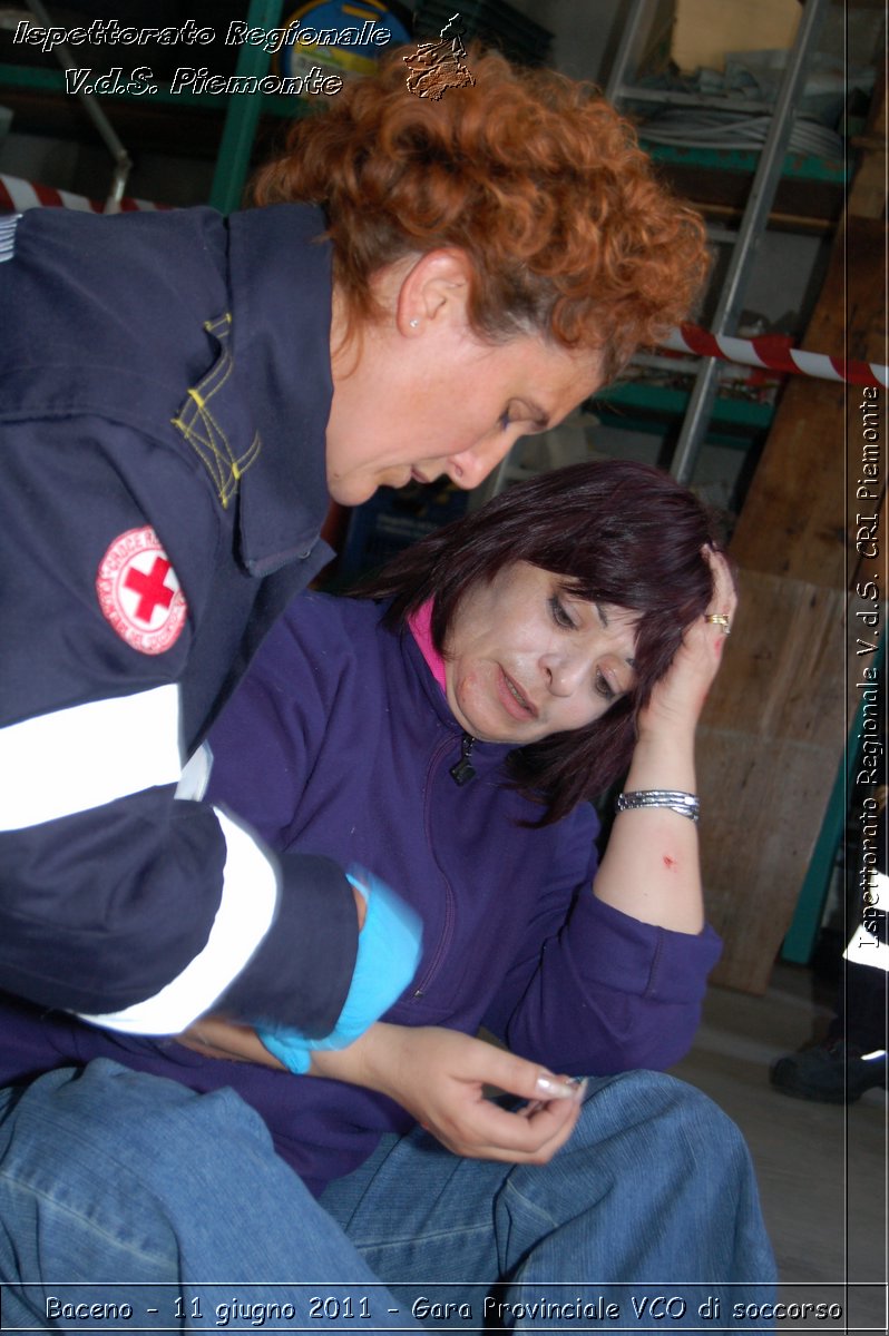 Baceno - 11 giugno 2011 - Gara Provinciale VCO di soccorso -  Croce Rossa Italiana - Ispettorato Regionale Volontari del Soccorso Piemonte