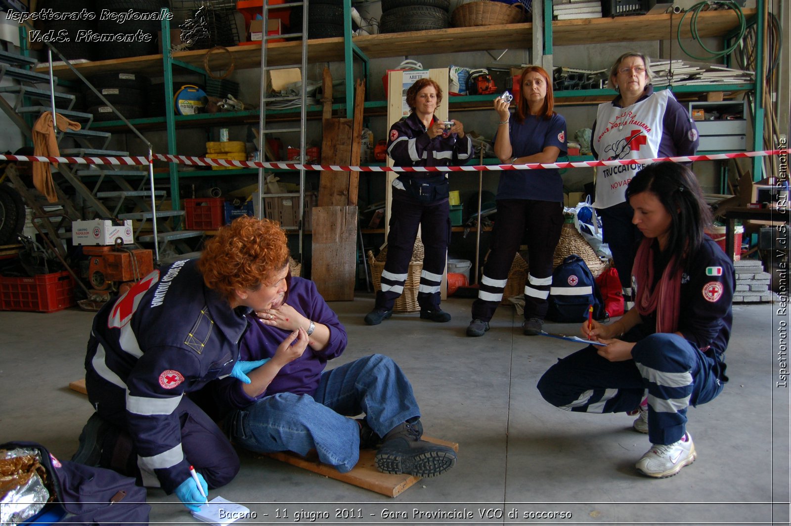 Baceno - 11 giugno 2011 - Gara Provinciale VCO di soccorso -  Croce Rossa Italiana - Ispettorato Regionale Volontari del Soccorso Piemonte