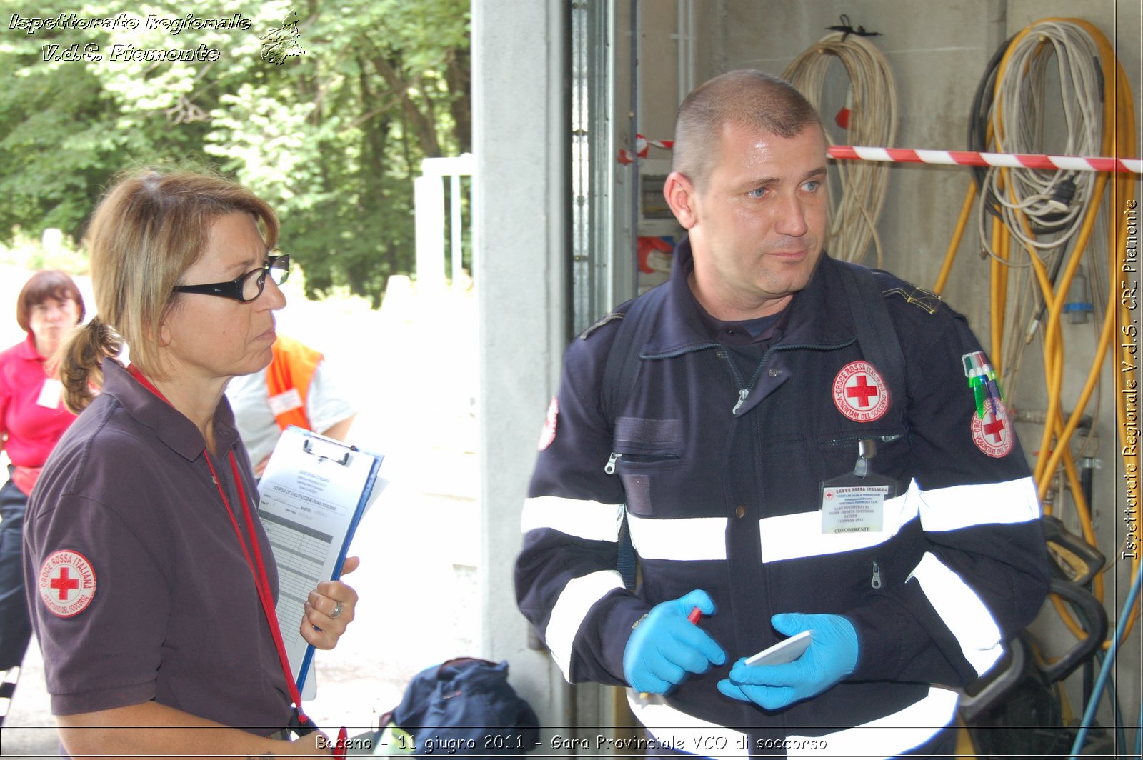 Baceno - 11 giugno 2011 - Gara Provinciale VCO di soccorso -  Croce Rossa Italiana - Ispettorato Regionale Volontari del Soccorso Piemonte