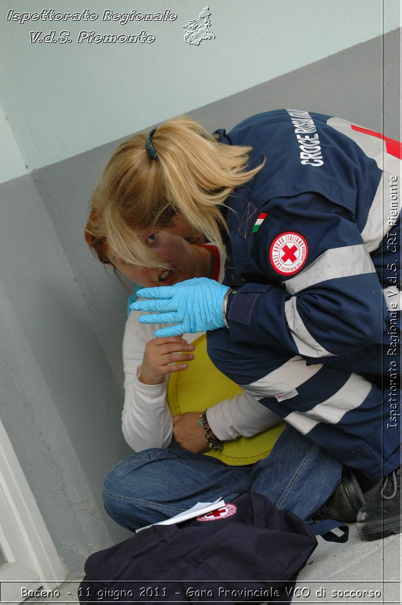 Baceno - 11 giugno 2011 - Gara Provinciale VCO di soccorso -  Croce Rossa Italiana - Ispettorato Regionale Volontari del Soccorso Piemonte