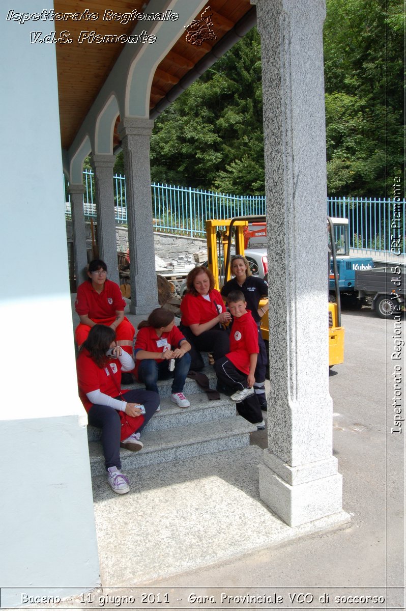 Baceno - 11 giugno 2011 - Gara Provinciale VCO di soccorso -  Croce Rossa Italiana - Ispettorato Regionale Volontari del Soccorso Piemonte