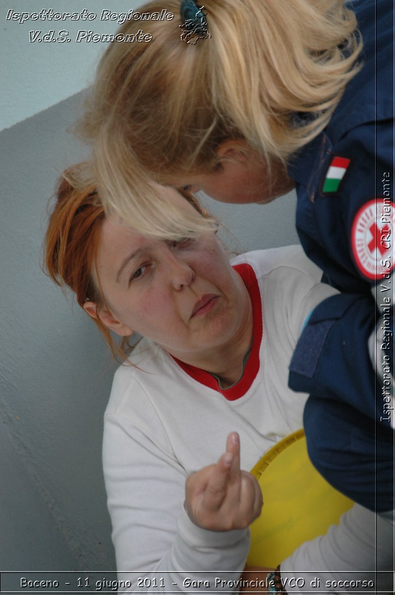 Baceno - 11 giugno 2011 - Gara Provinciale VCO di soccorso -  Croce Rossa Italiana - Ispettorato Regionale Volontari del Soccorso Piemonte