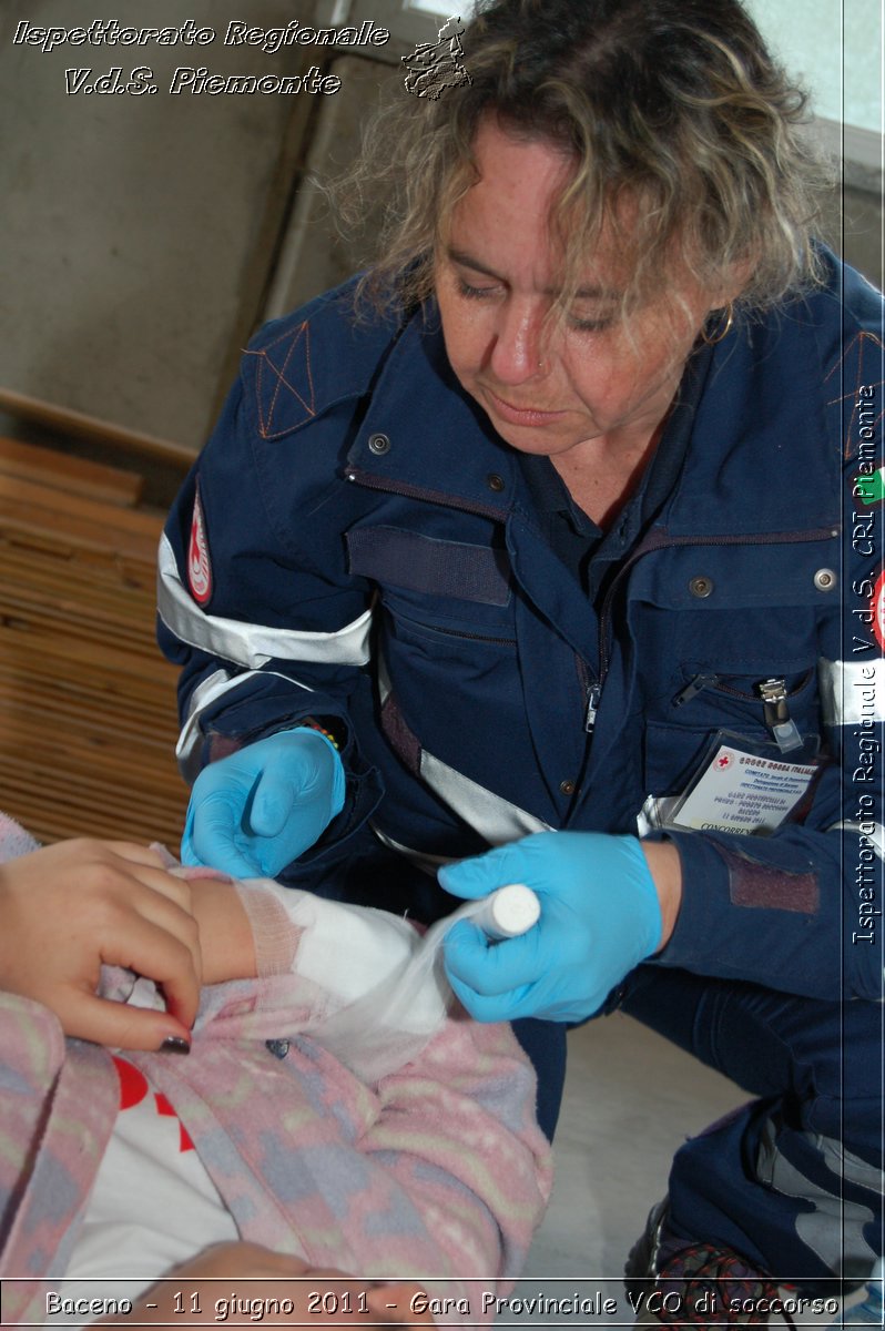 Baceno - 11 giugno 2011 - Gara Provinciale VCO di soccorso -  Croce Rossa Italiana - Ispettorato Regionale Volontari del Soccorso Piemonte