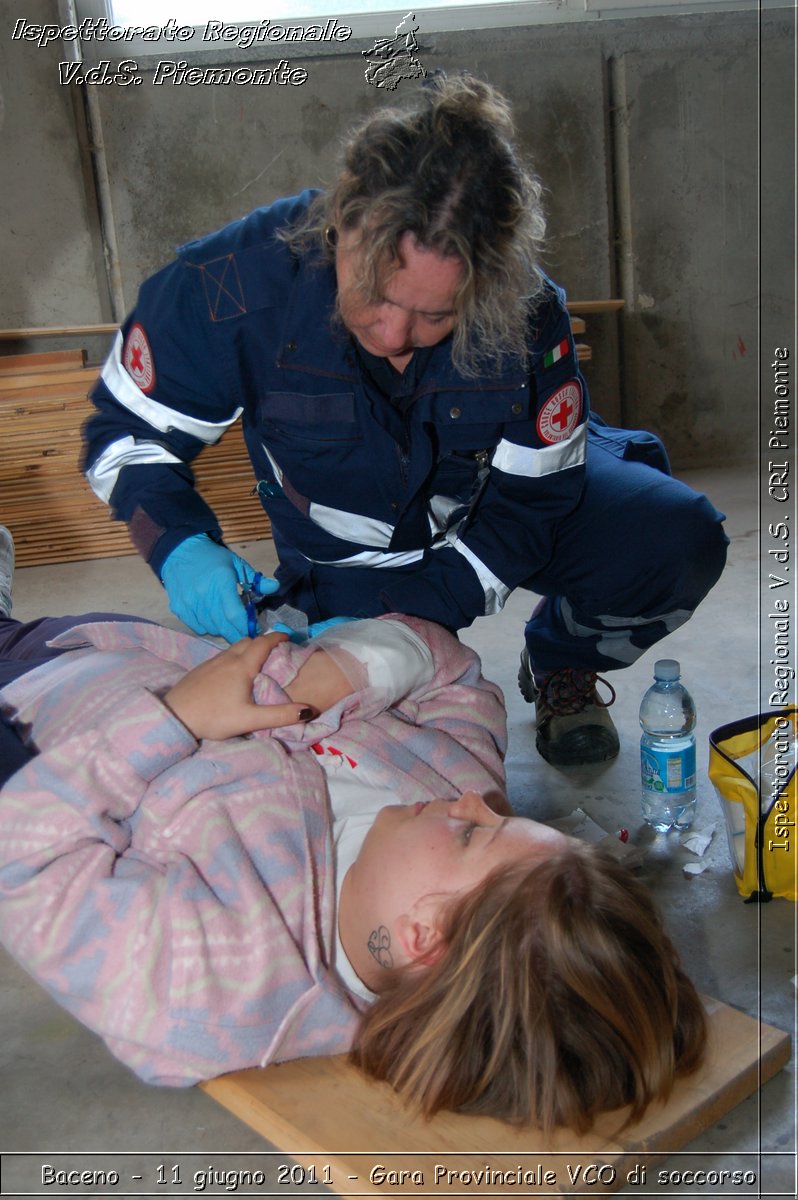 Baceno - 11 giugno 2011 - Gara Provinciale VCO di soccorso -  Croce Rossa Italiana - Ispettorato Regionale Volontari del Soccorso Piemonte