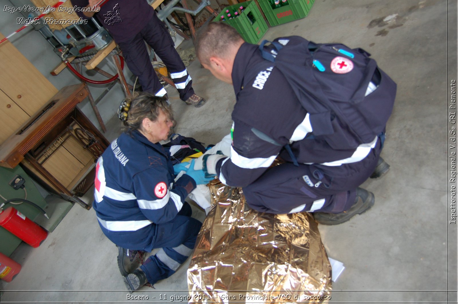 Baceno - 11 giugno 2011 - Gara Provinciale VCO di soccorso -  Croce Rossa Italiana - Ispettorato Regionale Volontari del Soccorso Piemonte