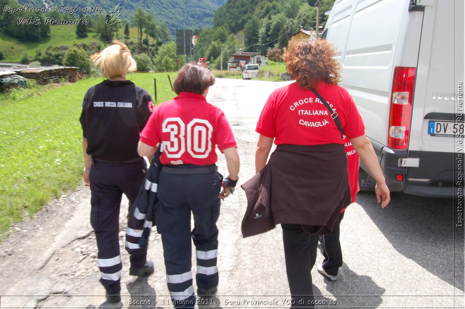 Baceno - 11 giugno 2011 - Gara Provinciale VCO di soccorso -  Croce Rossa Italiana - Ispettorato Regionale Volontari del Soccorso Piemonte