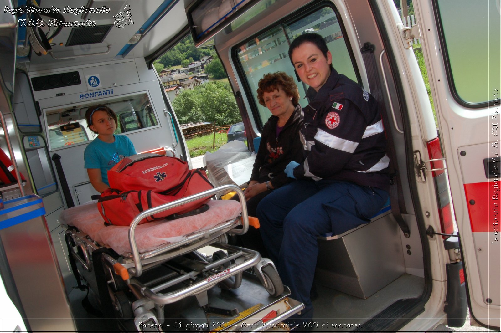 Baceno - 11 giugno 2011 - Gara Provinciale VCO di soccorso -  Croce Rossa Italiana - Ispettorato Regionale Volontari del Soccorso Piemonte